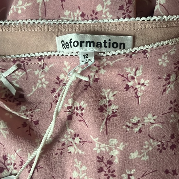 NWT Reformation Baby’s Breath skirt - Picture 8 of 12